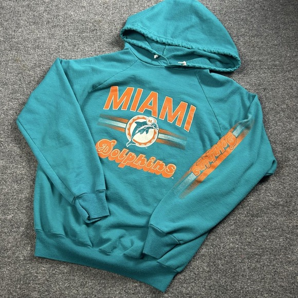 Garan Other - Vintage Miami Dolphins Sweatshirt Boys XL Green NFL Football Garan USA 90s